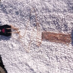 Syellar Cresendo Gold Necklace